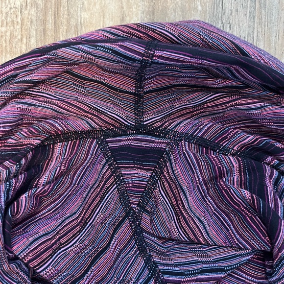 Lululemon Wunder Under Luxtreme 22” Leggings Cyber Stripe, size 4 - Picture 6 of 6